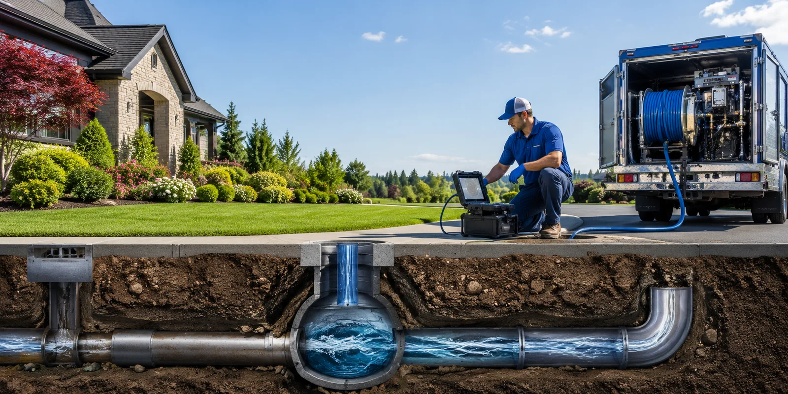 Drainage restoration information for Washingtonville, OH